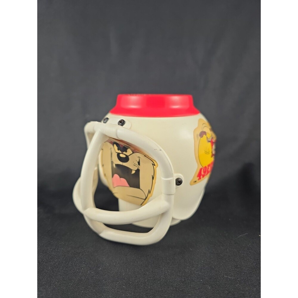 Vintage San Francisco 49ers 90s Tasmania Devil Football NFL 5 1/2” Mug